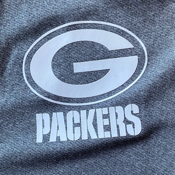 Majestic Green Bay Packers full zip Women's Light Gray Utility Jacket sz S - Picture 2 of 6